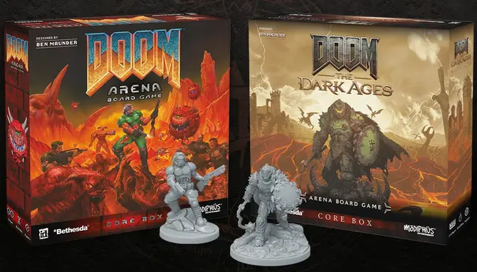《DOOM》官方桌游DOOM Arena Board Game众筹启动