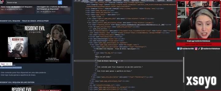 又上当了? 巴西博主直播辟谣《生化危机9》豪华版里昂皮肤
