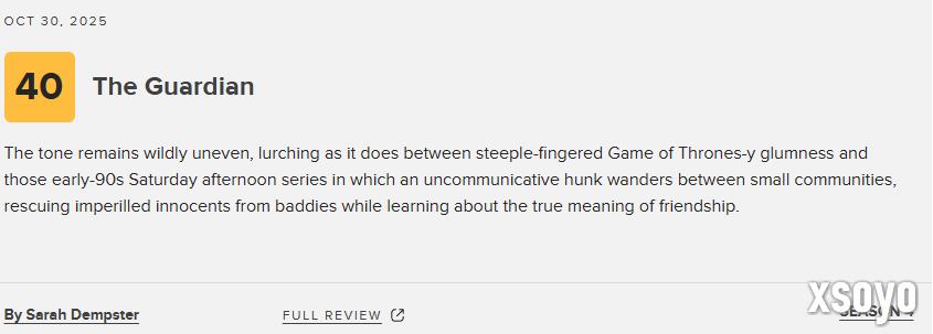 《猎魔人》第四季M站均分60分：剧集基调极度失衡！