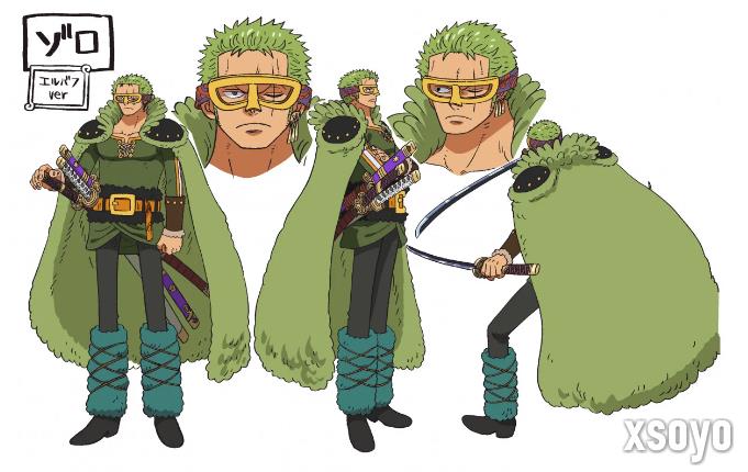 《海贼王》TV动画明年艾尔巴夫新篇设定图 4月开播