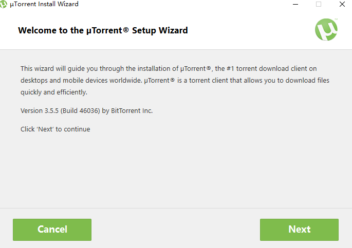 uTorrentv3.5.5.46036