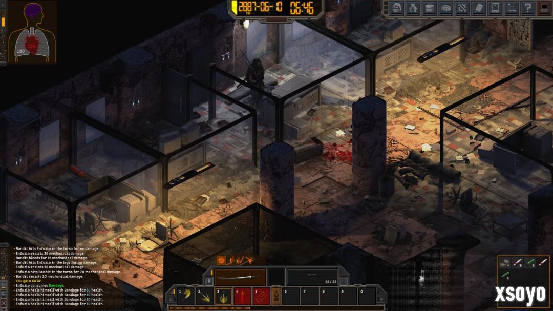 等距回合制RPG《地铁余生2》10分钟实机演示 