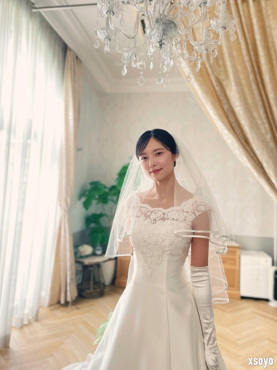 《寂静岭f》女主演员穿上婚纱 非常美丽惊艳