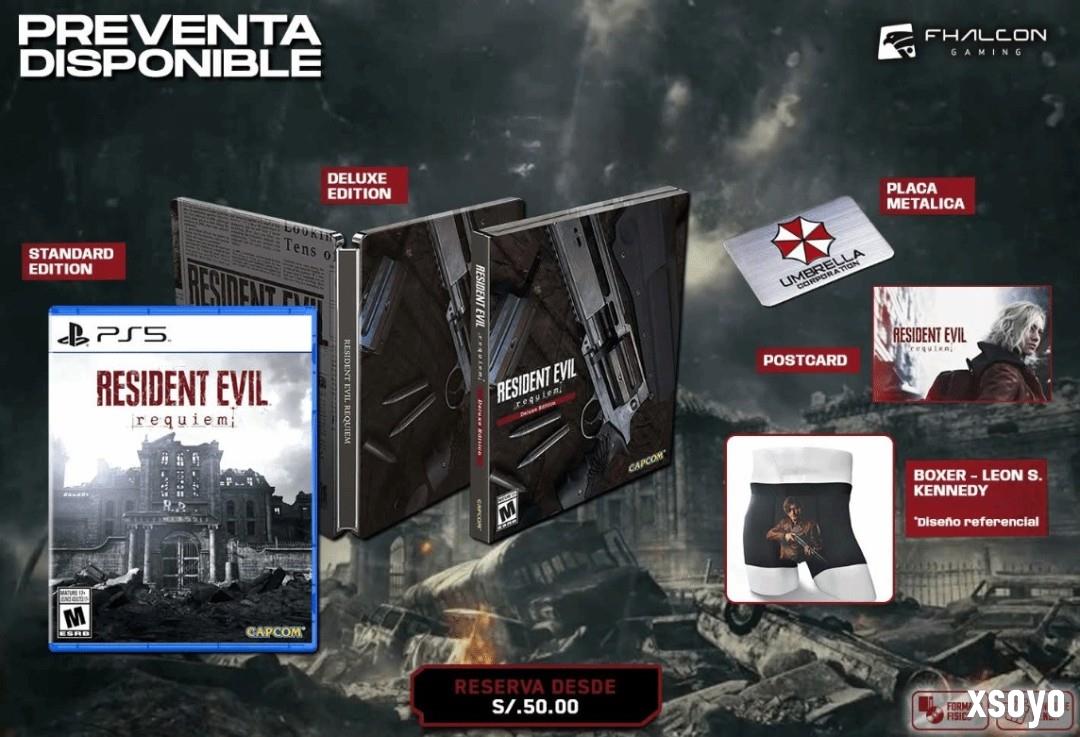 零售商整活 预购《生化危机9》送里昂图案内裤