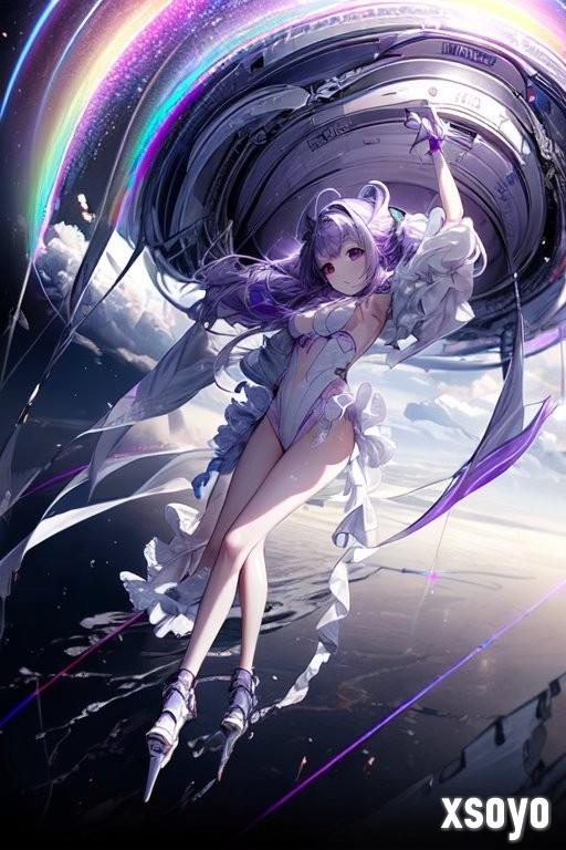 又大又白！艾什莉体模Cos《妮姬》莉贝雷利奥