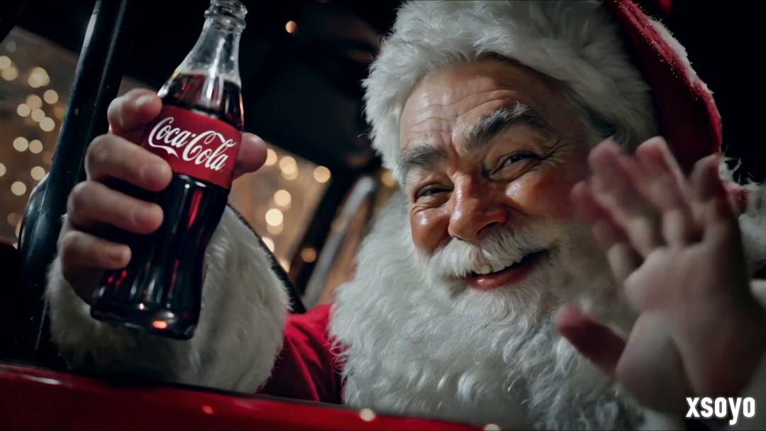 可口可乐再次用AI创作年度圣诞广告 这已经是连续两年