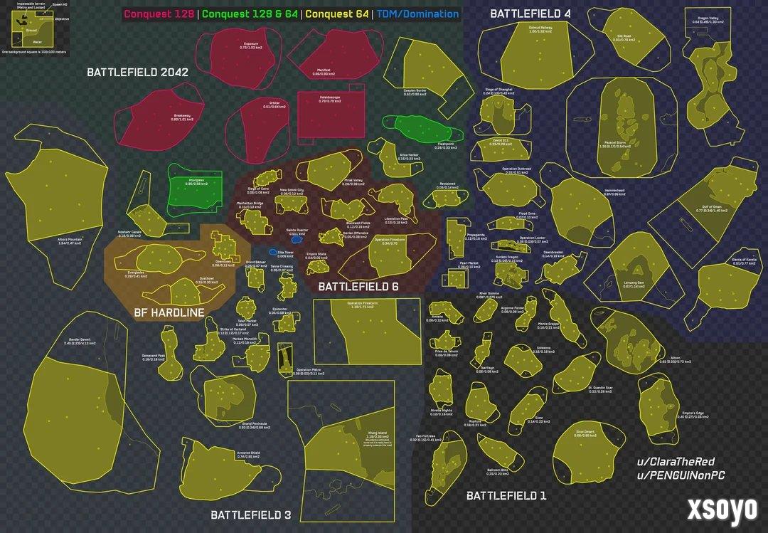 玩家实测证实:《战地6》地图面积为系列有史以来最小