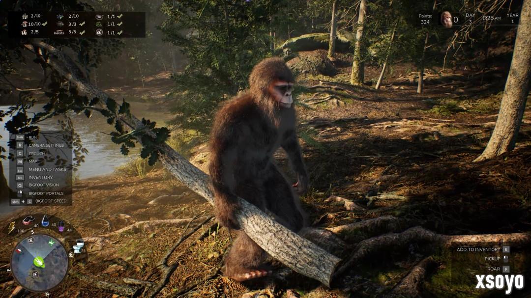 大脚怪模拟游戏《Bigfoot Life》现已登陆Steam