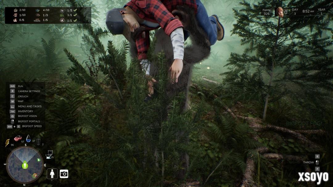 大脚怪模拟游戏《Bigfoot Life》现已登陆Steam