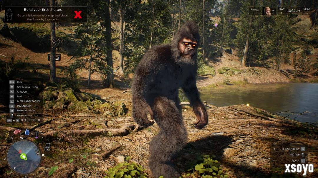 大脚怪模拟游戏《Bigfoot Life》现已登陆Steam