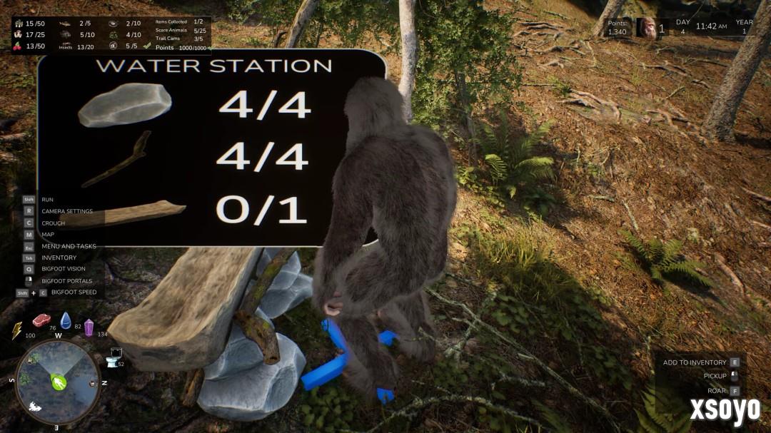 大脚怪模拟游戏《Bigfoot Life》现已登陆Steam