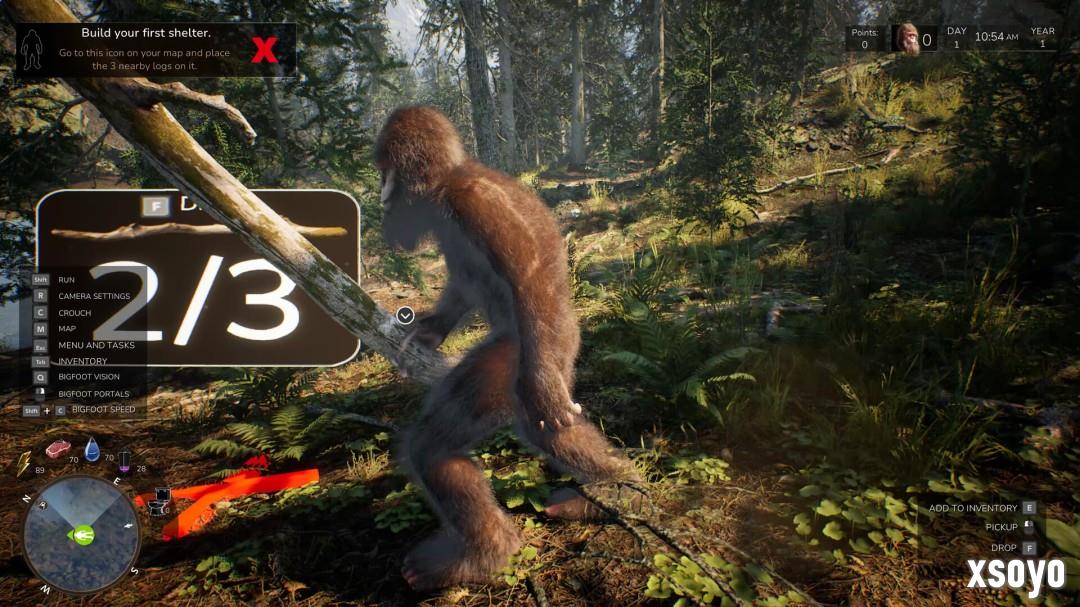 大脚怪模拟游戏《Bigfoot Life》现已登陆Steam