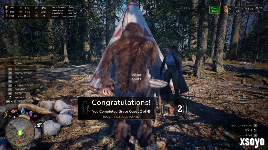 大脚怪模拟游戏《Bigfoot Life》现已登陆Steam