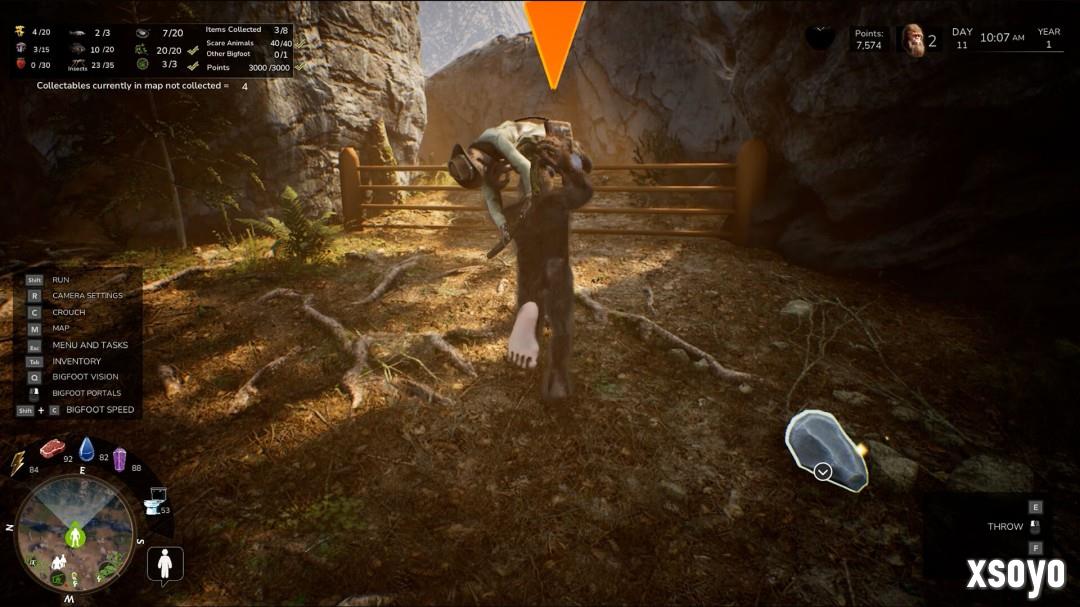 大脚怪模拟游戏《Bigfoot Life》现已登陆Steam