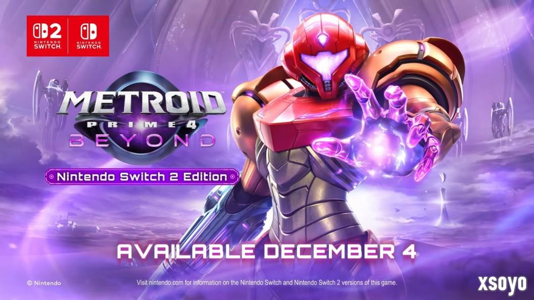 《银河战士Prime4》发布新预告片 12月4日正式发售