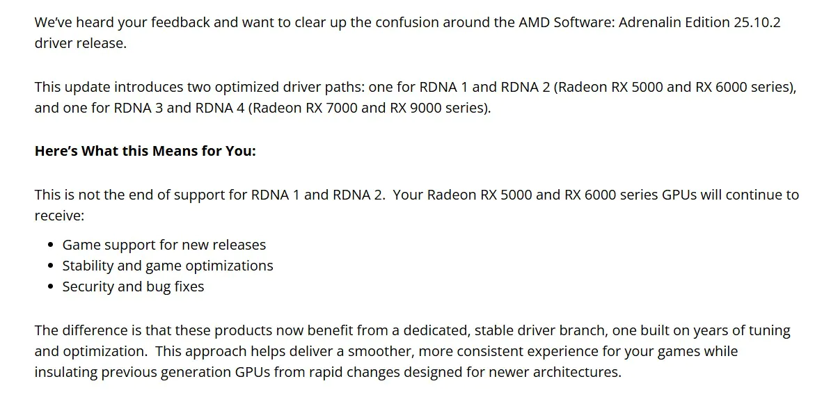 AMD停止支持旧显卡引起公愤！现认怂宣布继续支持