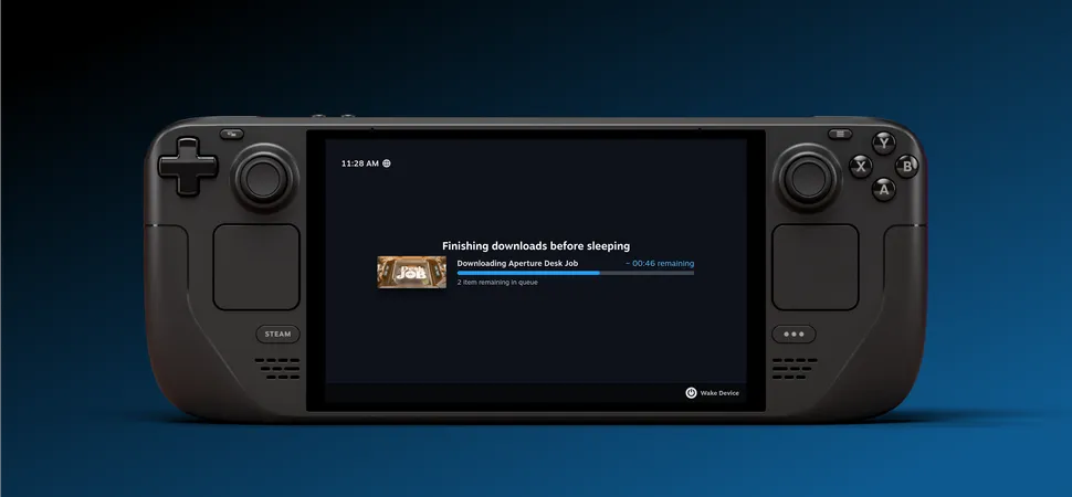 玩家期待已久！Steam Deck推出息屏下载功能