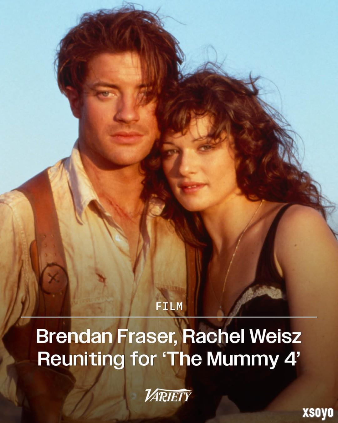 环球将拍《木乃伊4》 布兰登费舍和蕾切尔都回归、剧情忽略3代