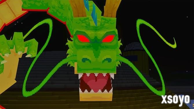 《我的世界》联动《龙珠Z》 方块版龙珠战士们参战