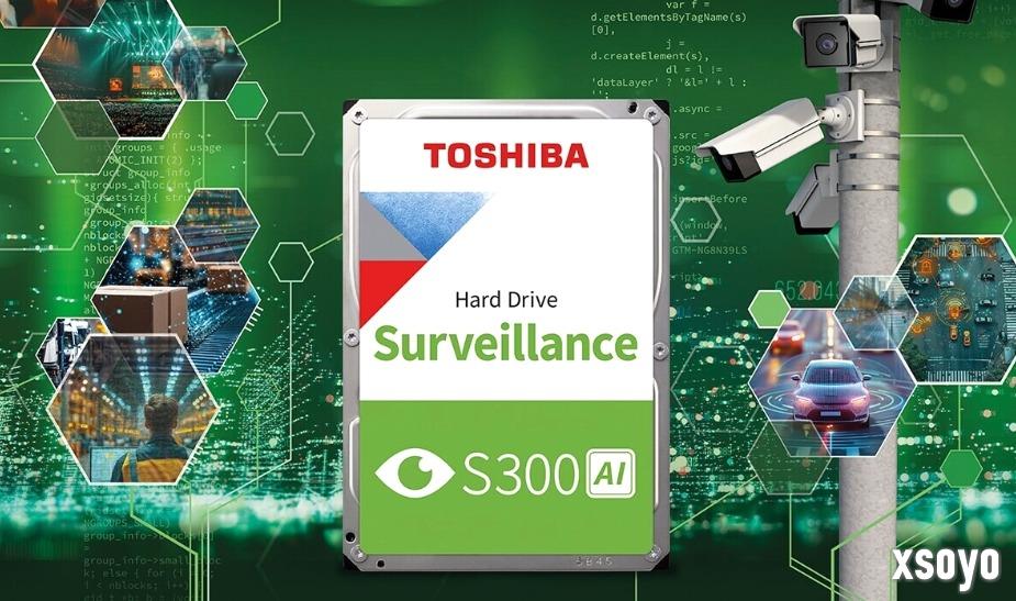 东芝发布S300 AI系列监控硬盘：针对AI负载进行优化
