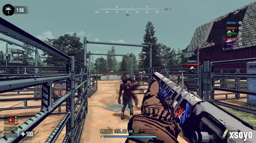 《七日杀》4V1对战版《七日血月》抢先体验 合作对抗尸王