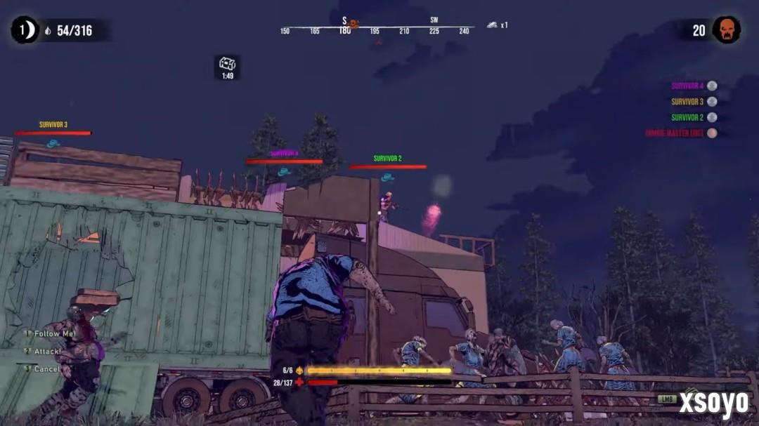 《七日杀》4V1对战版《七日血月》抢先体验 合作对抗尸王