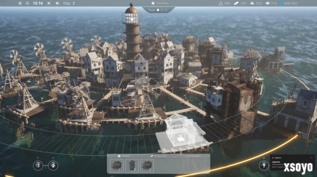 未来水世界！城市经营模拟新作《沉没之光》公布