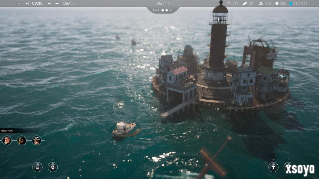 未来水世界！城市经营模拟新作《沉没之光》公布