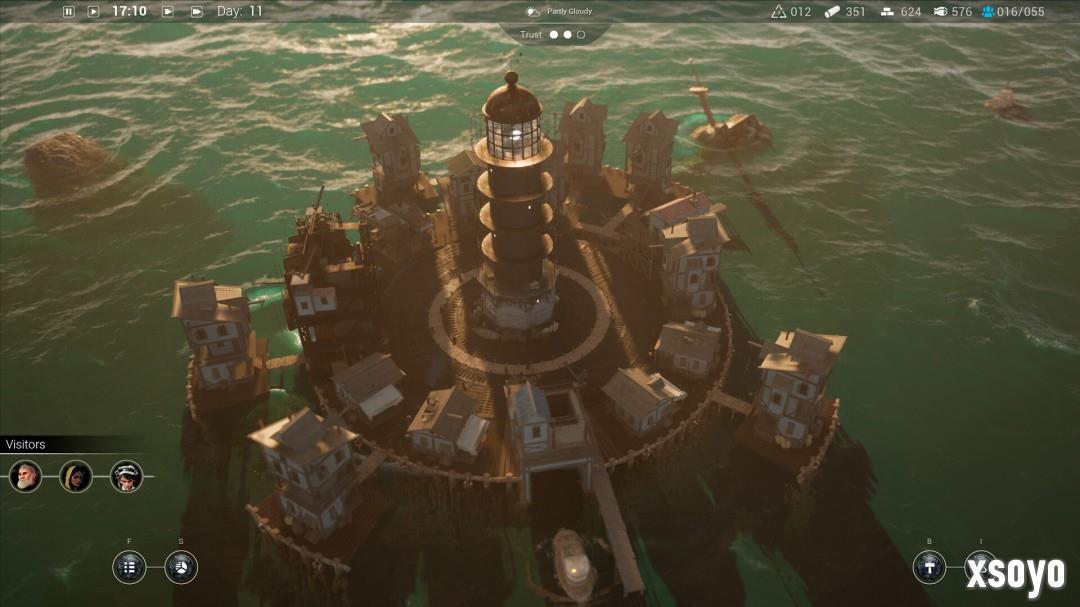 未来水世界！城市经营模拟新作《沉没之光》公布