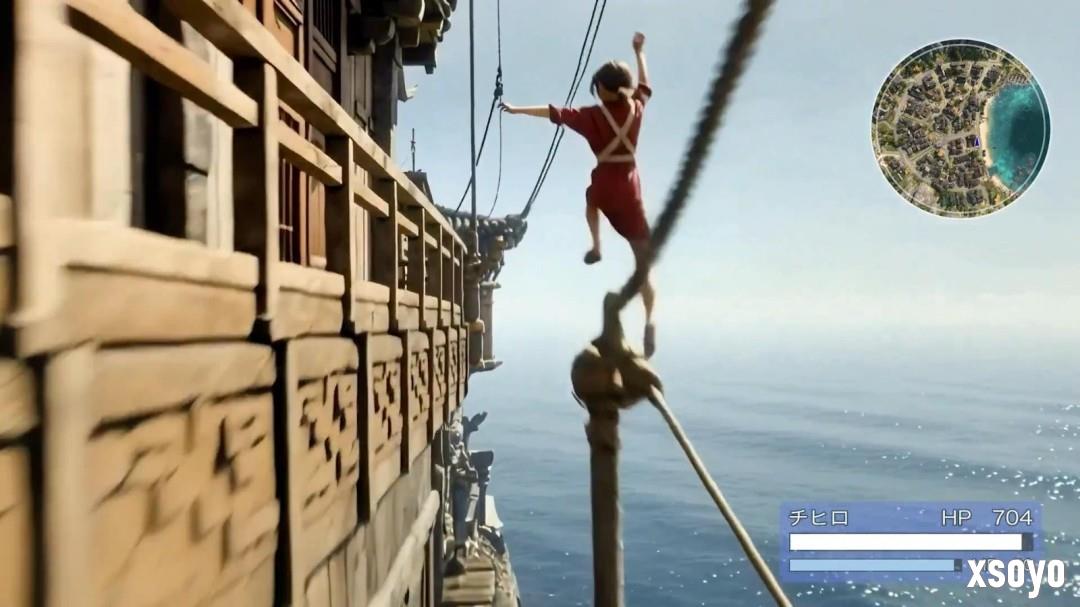 AI生成《千寻的冒险》游戏片段 充满奇幻色彩