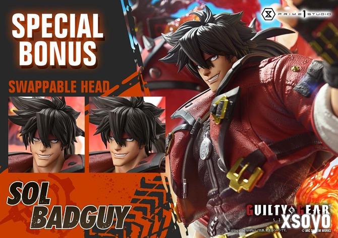 《罪恶装备 -奋战-》男主角索尔高端雕像公布 酷炫极致