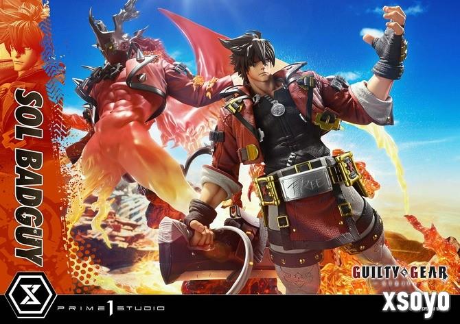 《罪恶装备 -奋战-》男主角索尔高端雕像公布 酷炫极致