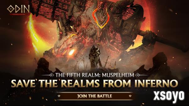 记录下载量达数千万次的 MMORPG《奥丁：神叛》，全新章节《穆斯贝尔海姆》正式更新