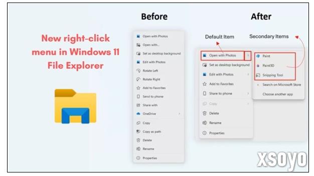 微软承认Win 11右键菜单太混乱 将推重大更新