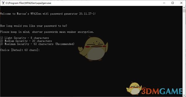 WPA2Gen(wifi密码生成器)v20.11.27