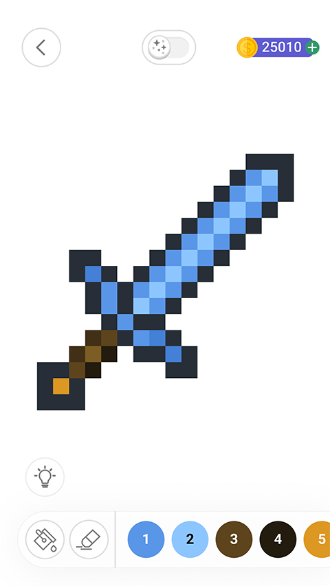 Color by Number填色游戏