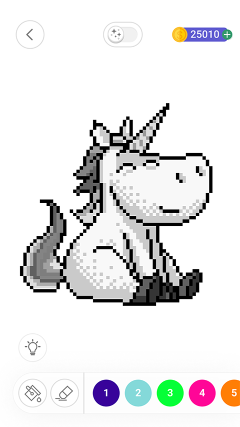 Color by Number填色游戏