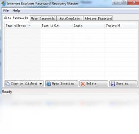 Internet Explorer Password Revealer1.4.0.4