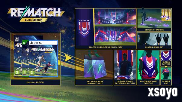 终极竞赛，触手可及——《开球！Rematch 精英版》实体版今日登场