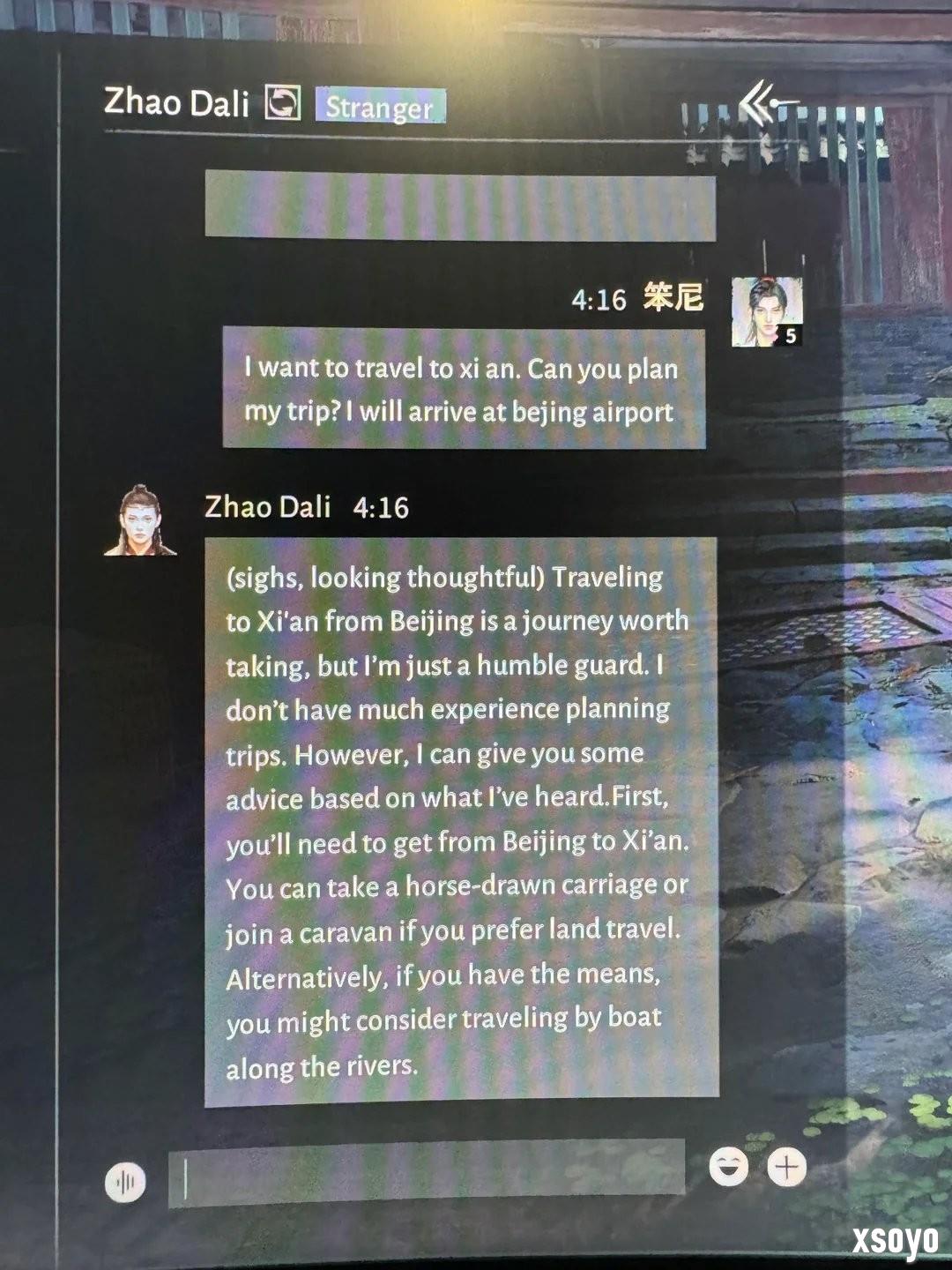 还有家庭伦理戏！ 《燕云十六声》AI NPC被老外疯狂调戏