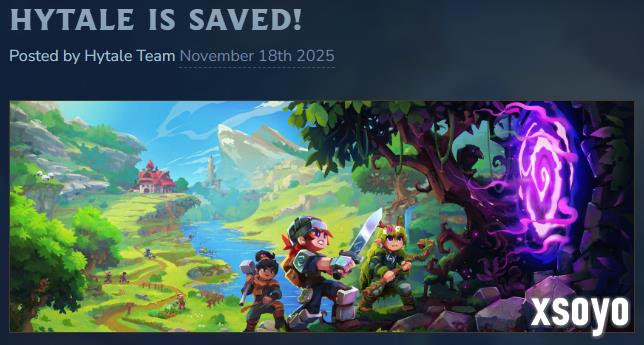 开发商买回《Hytale》要复活 曾被拳头公司砍掉