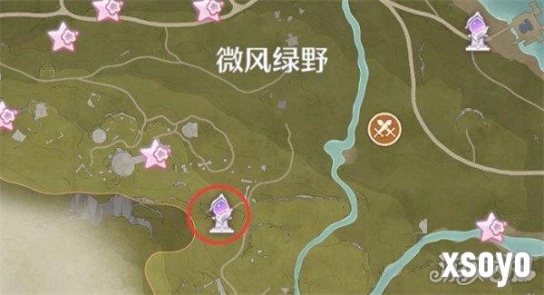 无限暖暖敲下纪念之章遗迹山坡盖章点在哪1