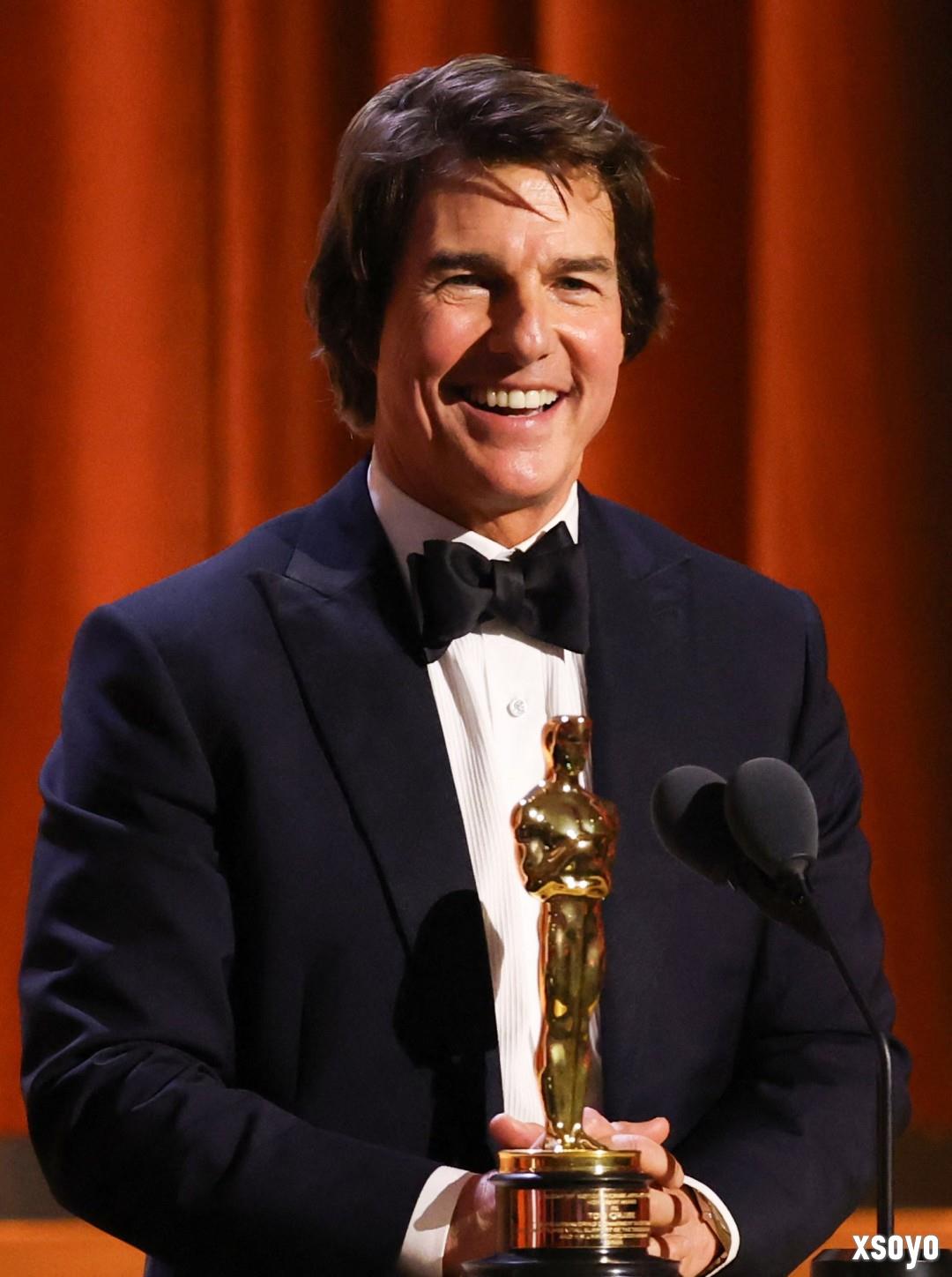 从影45年 汤姆·克鲁斯首获奥斯卡小金人