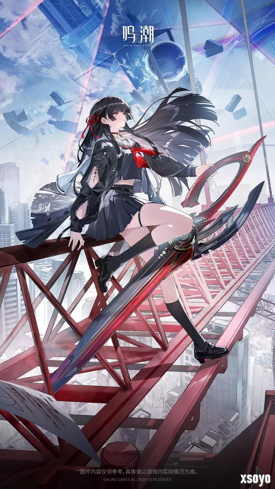 《鸣潮》赞妮新服装城市午茶 新角色战斗演示