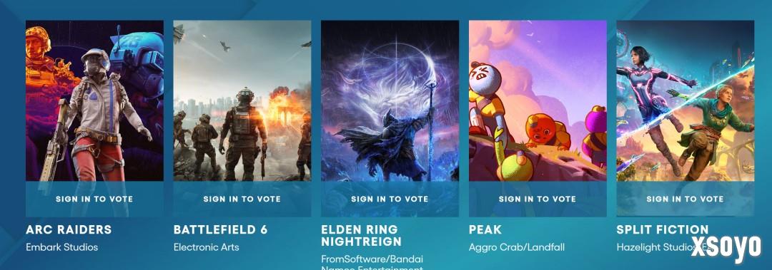 TGA 2025提名公布 《33号远征队》提名12次领跑全场