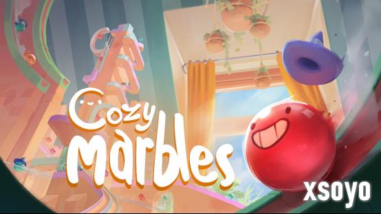 充满温暖与怀旧氛围的弹珠轨道模拟游戏《Cozy Marbles》将于2026年登陆Steam