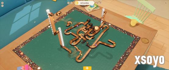 充满温暖与怀旧氛围的弹珠轨道模拟游戏《Cozy Marbles》将于2026年登陆Steam