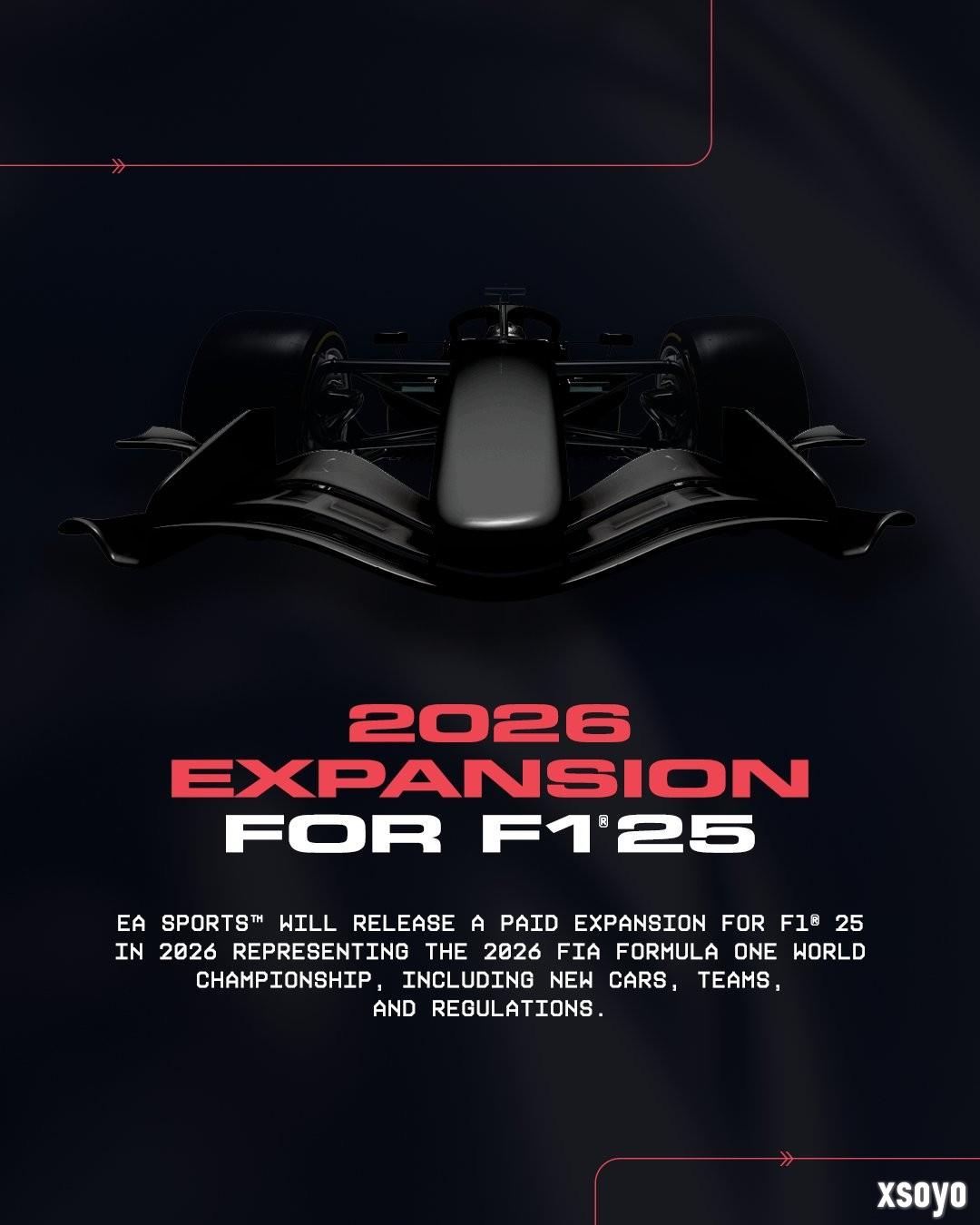 《F1 25》公布2026年路线 新作预定2027年推出