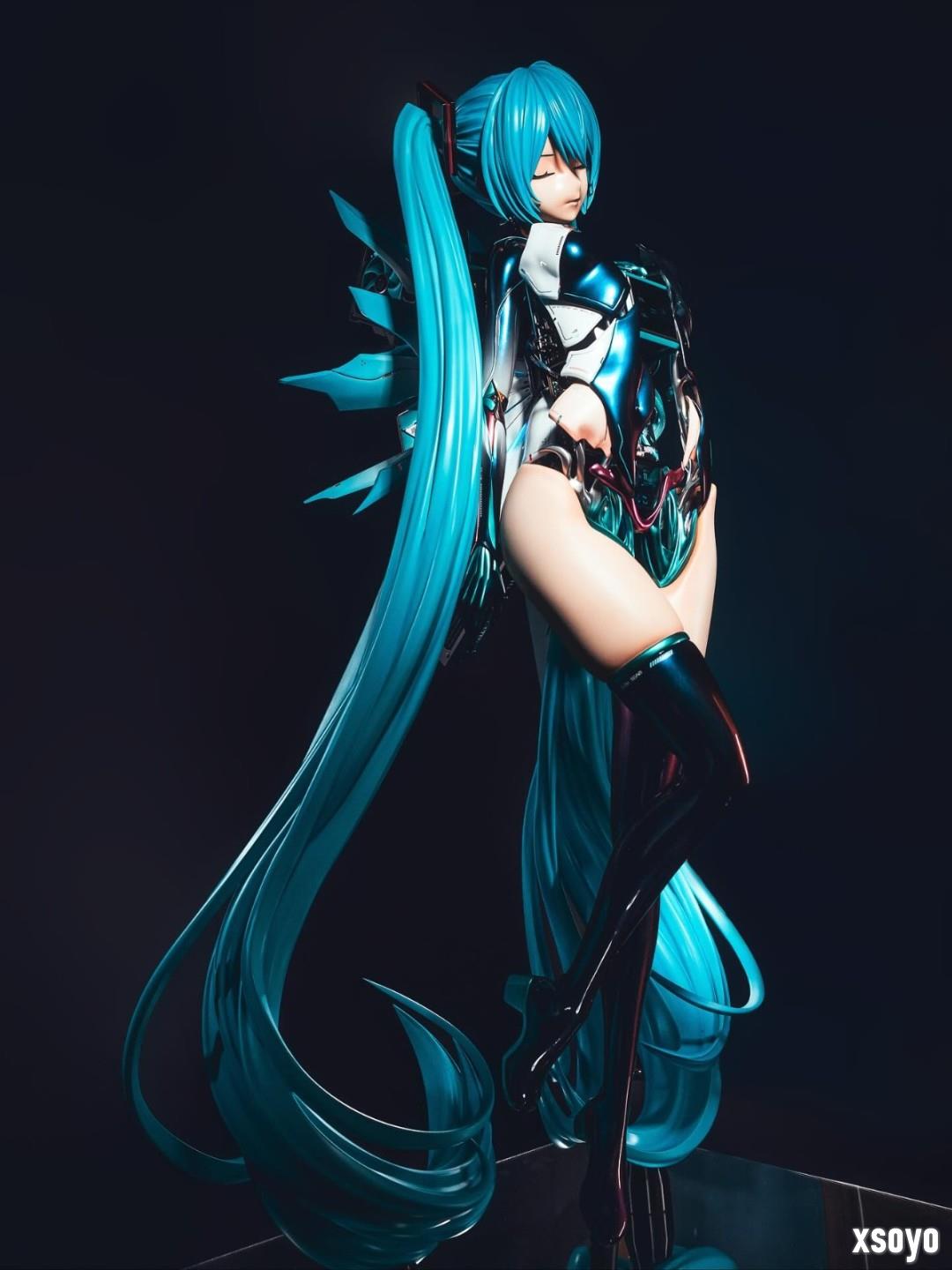 全球首台初音未来人形造型电竞主机 栩栩如生！