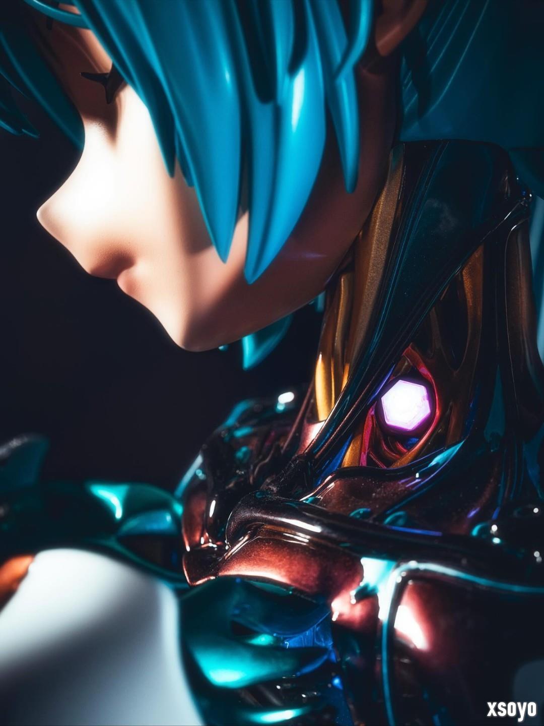 全球首台初音未来人形造型电竞主机 栩栩如生！